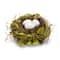 7" Natural Twig Bird Nest with Speckled Eggs Set